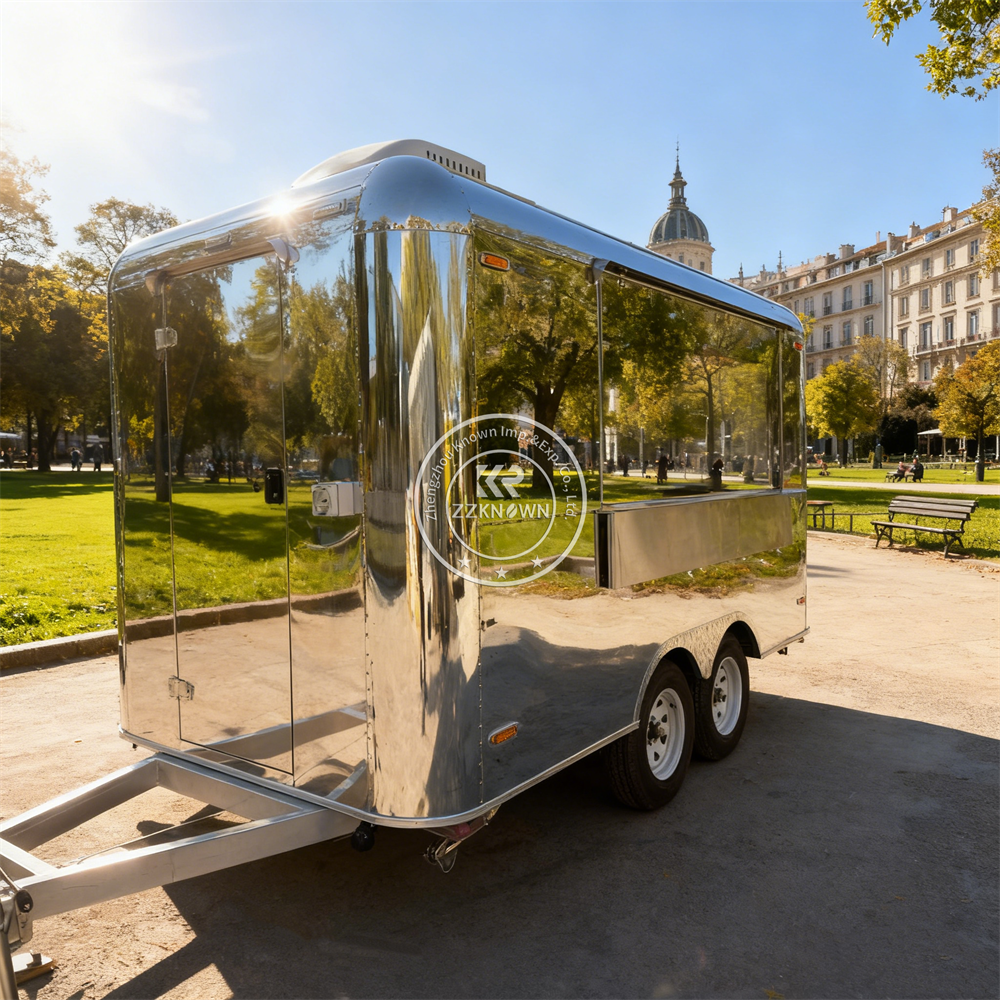 Coffee Tea Kiosk - Outdoor Mobile Coffee Slushy Fruit Bubble