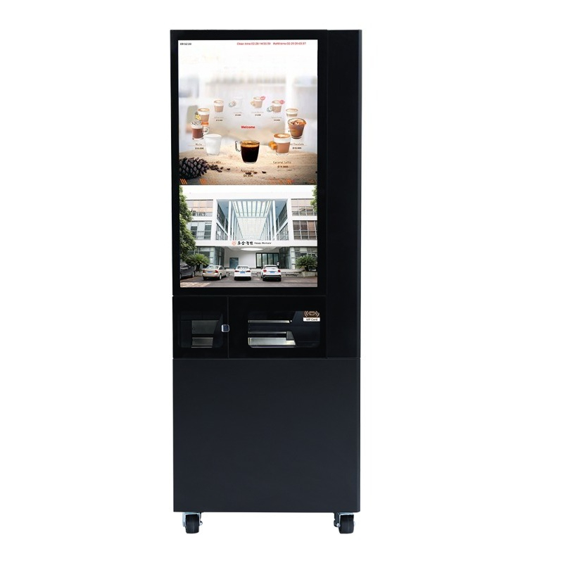 Coffee Tea Kiosk - Coffee and tea vending machines, fully