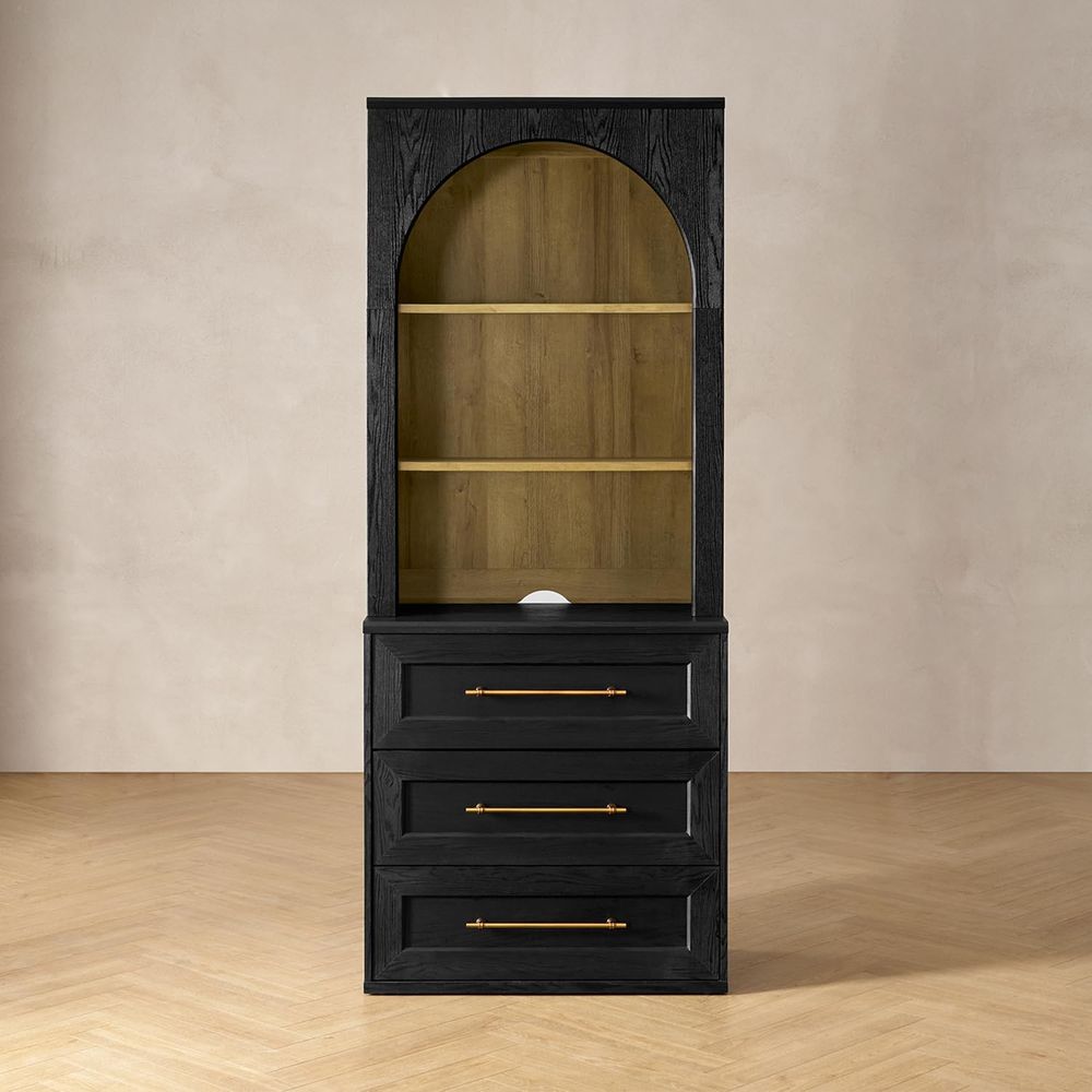 Coffee & Tea Difabis - Storage Cabinet with Hutch, Sideboard Buffet