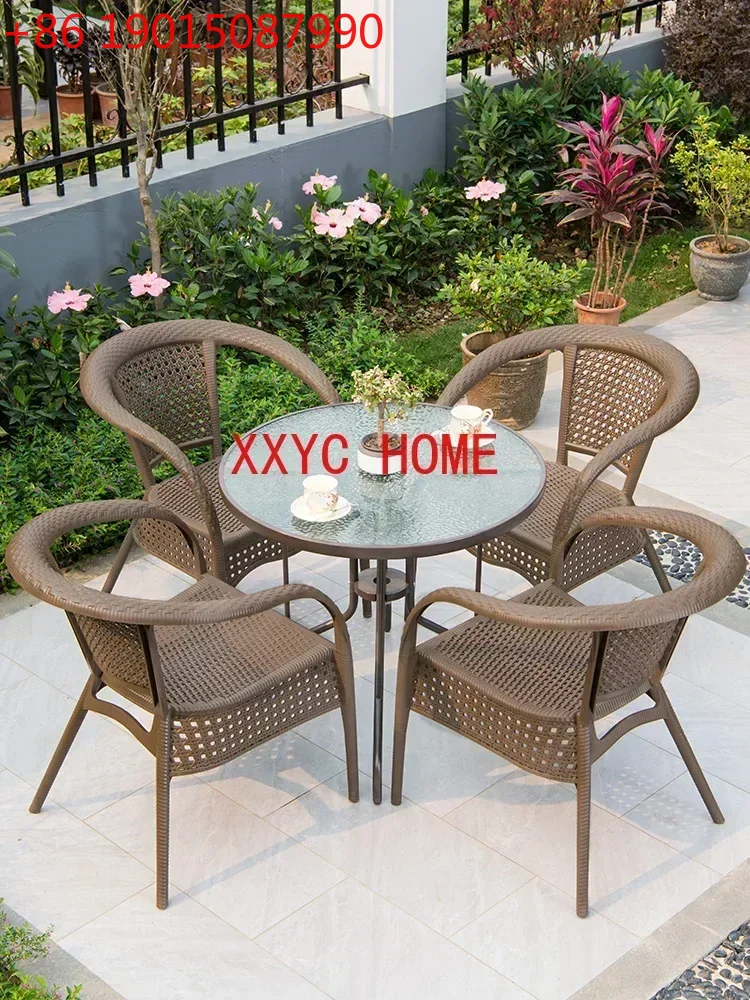 Coffee Tea For Garden - Mojia Courtyard Outdoor Tea Table and