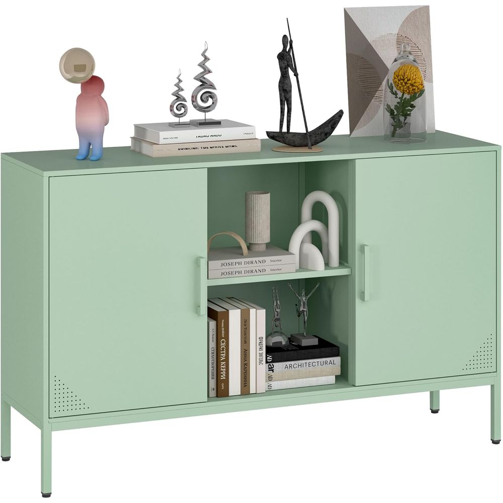 Coffee & Tea Difabis - Green 65 Inch TV Stand with