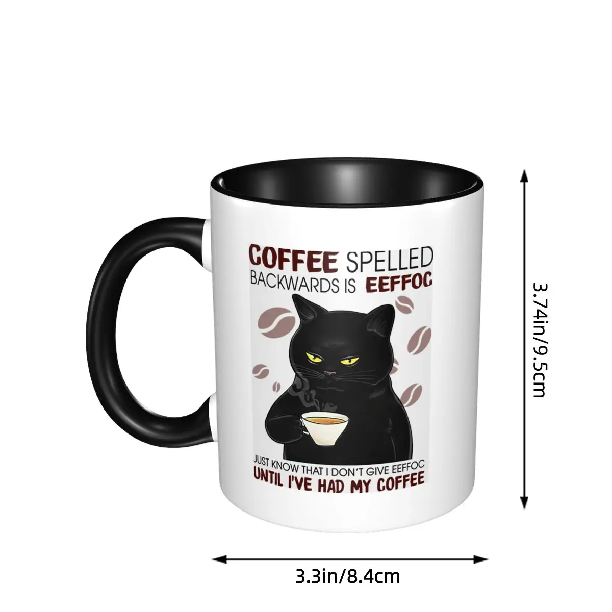 Cat Befor Coffee I Hate Everyo - Good Coffee Tea บทวิจารณ์และราคา