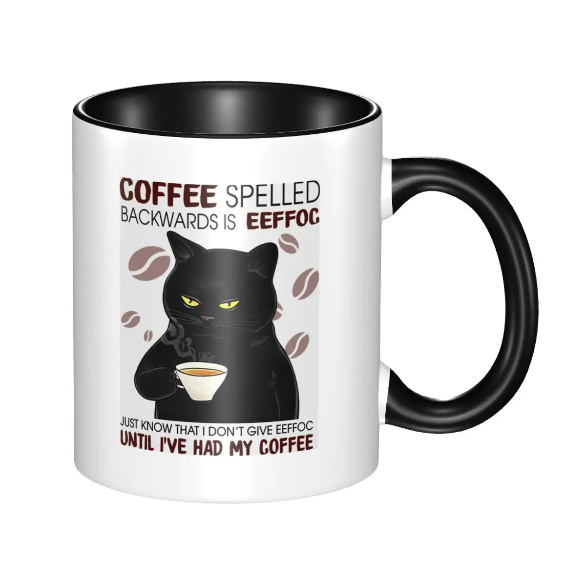 Cat Befor Coffee I Hate Everyo - Good Coffee Tea บทวิจารณ์และราคา