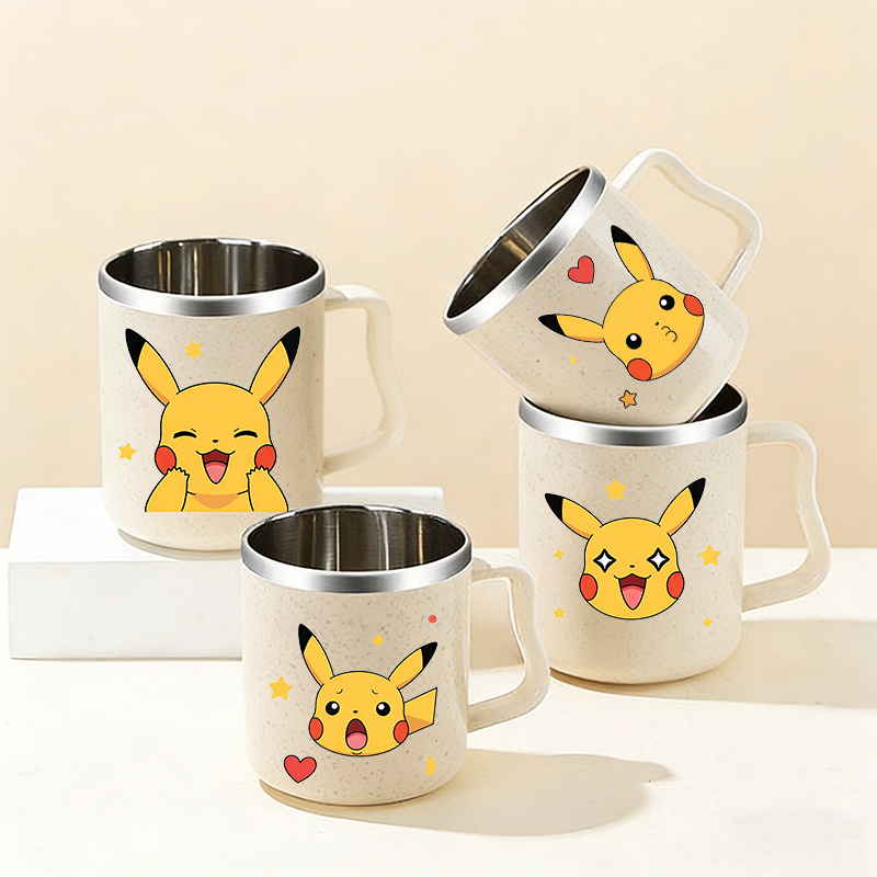 Pokemoned Water Bottle for gir - Good Coffee Tea บทวิจารณ์และราคา
