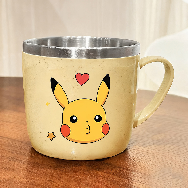 Pokemoned Water Bottle for gir - Good Coffee Tea บทวิจารณ์และราคา