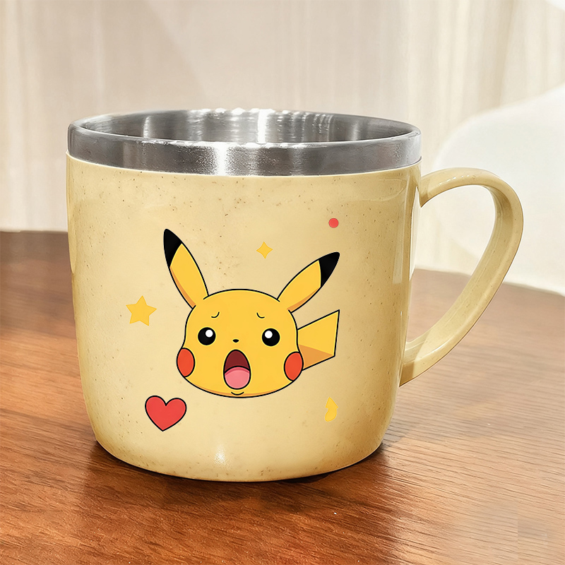 Pokemoned Water Bottle for gir - Good Coffee Tea บทวิจารณ์และราคา
