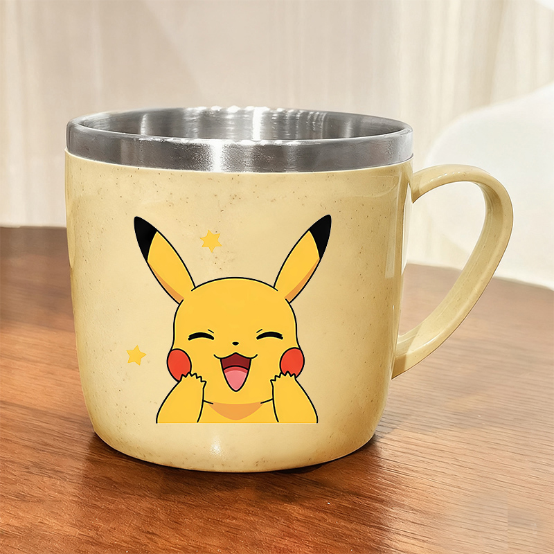 Pokemoned Water Bottle for gir - Good Coffee Tea บทวิจารณ์และราคา