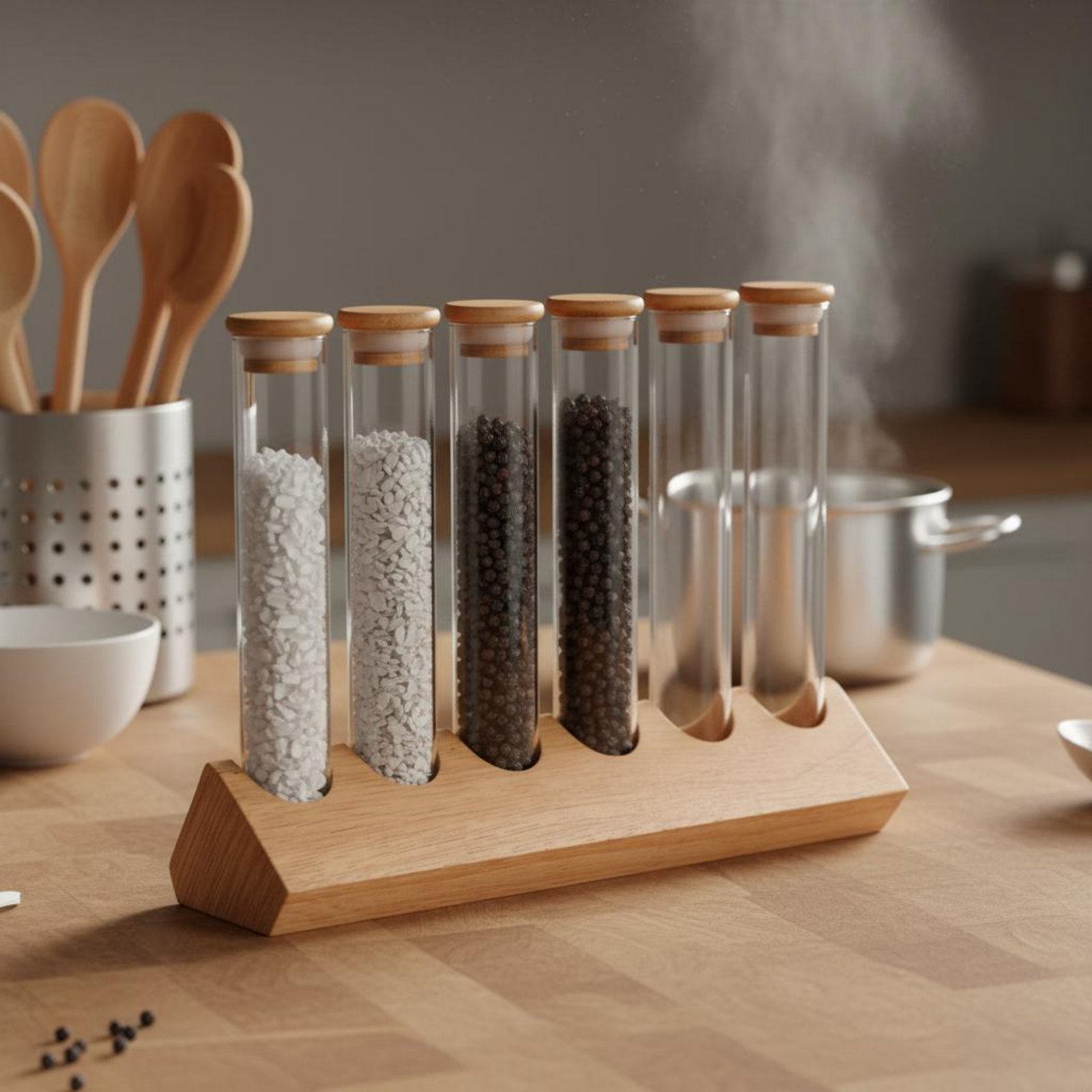 Glass Tube Container Set with  - Coffee Bean & Tea Menu บทวิจารณ์และราคา