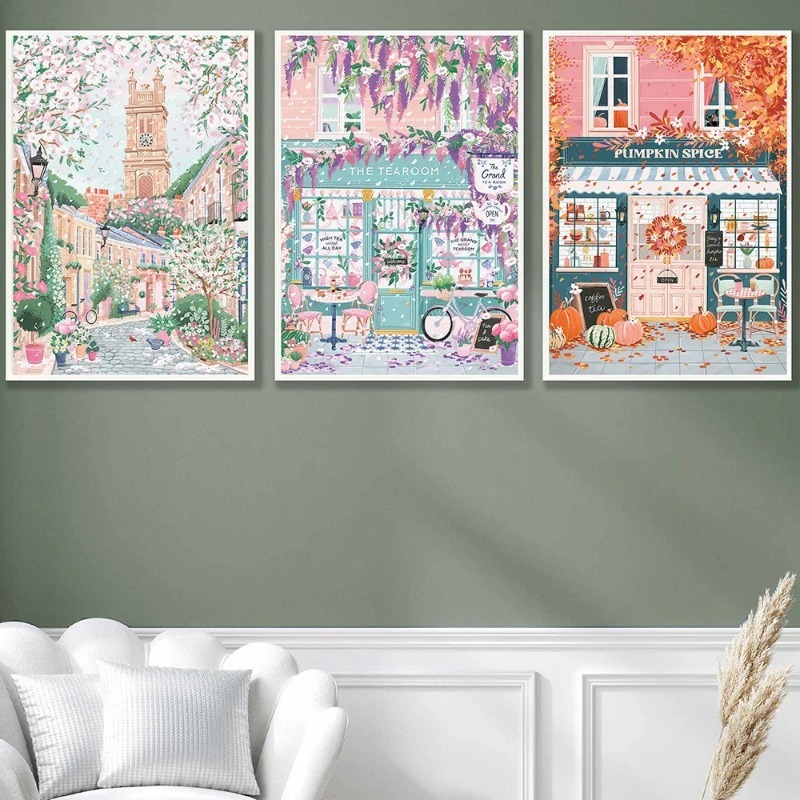 Paris London Hungary Travel Po - Coffee Tea Poster บทวิจารณ์และราคา