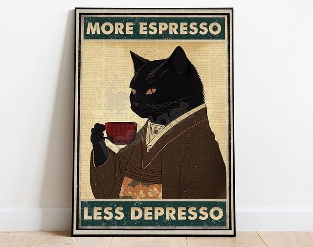 Retro Metal Tin Sign  More Esp - Coffee Tea Poster บทวิจารณ์และราคา