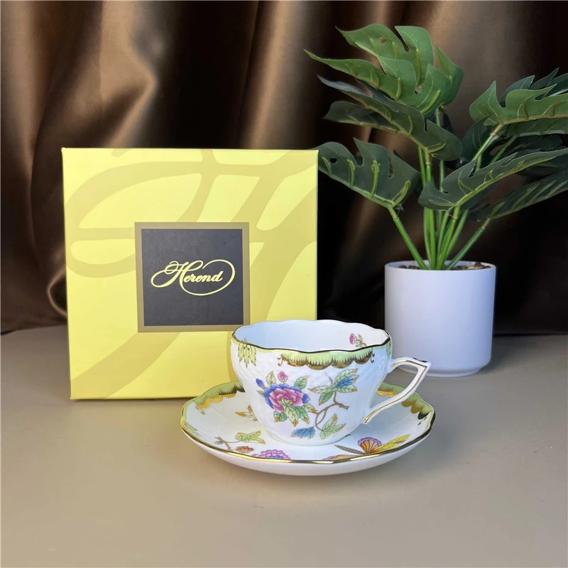Flower Basket Coffee Cup and S - Coffee Tea Gift Basket บทวิจารณ์และราคา