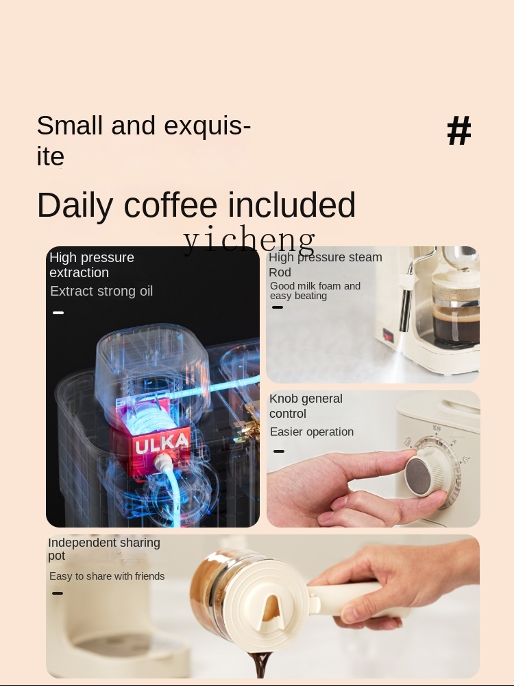 cc28Coffee Machine Household S - Coffee Bean & Tea Menu บทวิจารณ์และราคา