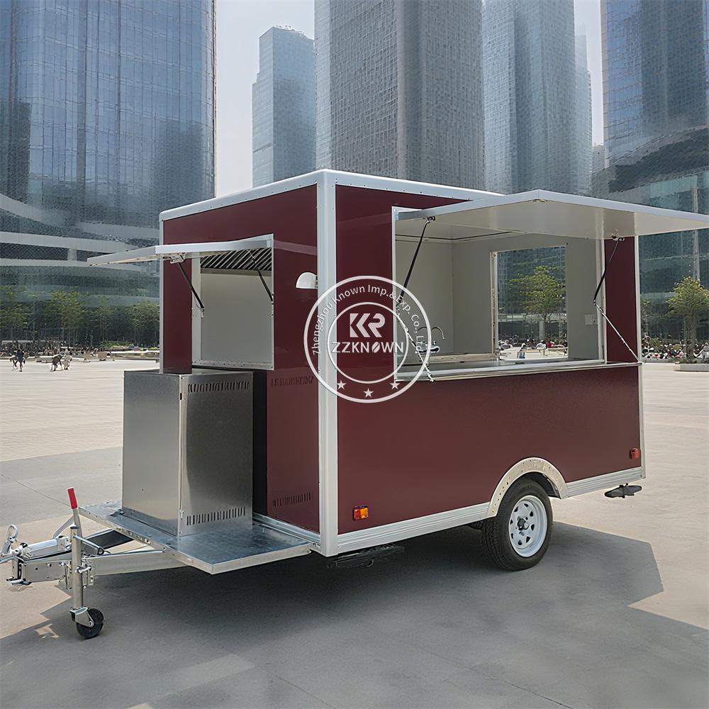 Commercial Mobile Coffee Slush - Coffee Tea Kiosk บทวิจารณ์และราคา