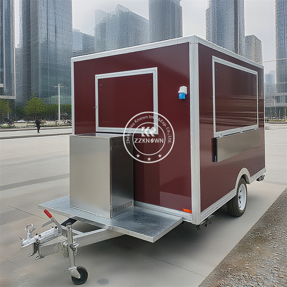 Commercial Mobile Coffee Slush - Coffee Tea Kiosk บทวิจารณ์และราคา