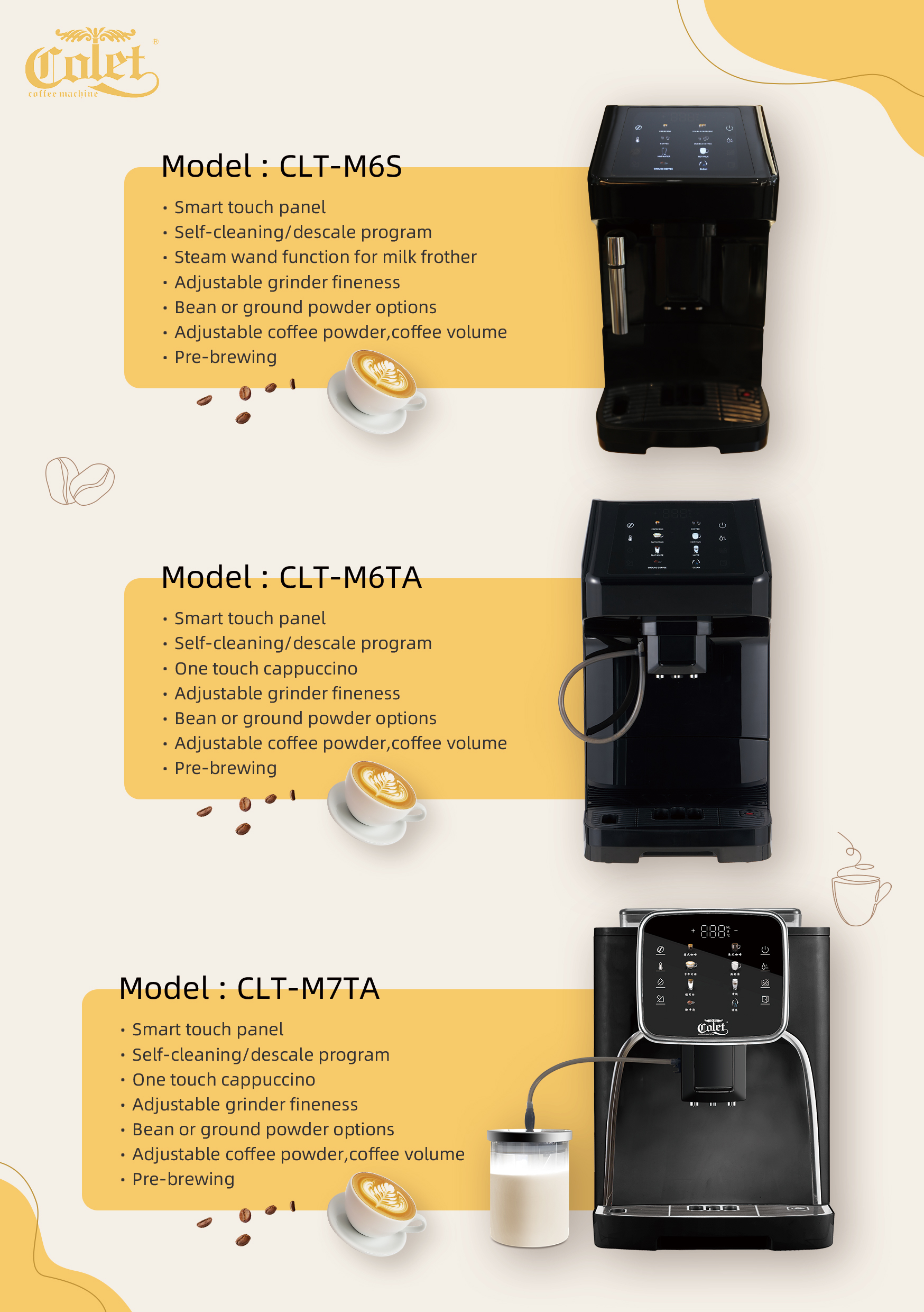 Bean to Cup Powder Brewing Mil - Coffee Bean & Tea Menu บทวิจารณ์และราคา