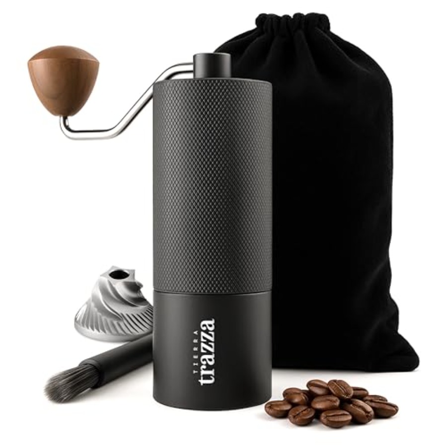Manual Coffee Grinder, Conical - Coffee & Tea Difabis บทวิจารณ์และราคา