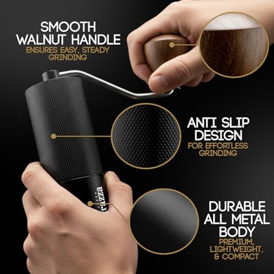 Manual Coffee Grinder, Conical - Coffee & Tea Difabis บทวิจารณ์และราคา