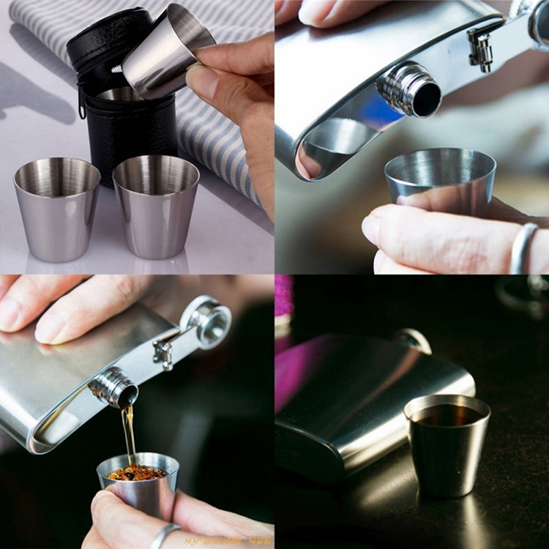 4/6Pcs Stainless Steel Cups Mi - Coffee Tea Sugar Canister Set บทวิจารณ์และราคา