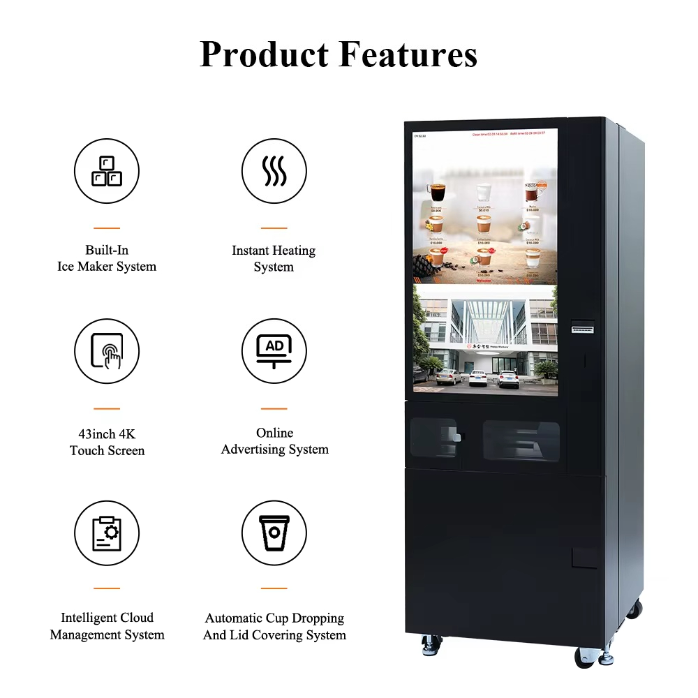 Coffee and tea vending machine - Coffee Tea Kiosk บทวิจารณ์และราคา