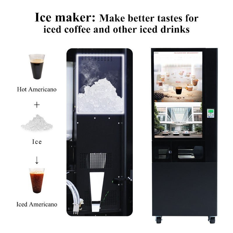 Coffee and tea vending machine - Coffee Tea Kiosk บทวิจารณ์และราคา