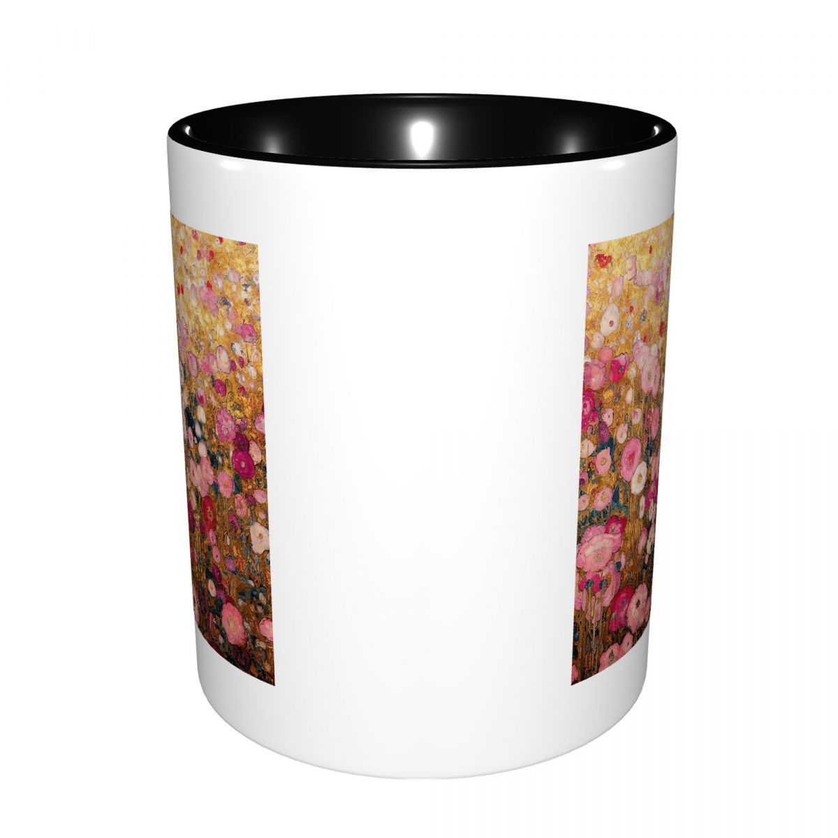 Gustav Klimt Pink Flower Garde - Coffee Tea For Garden บทวิจารณ์และราคา