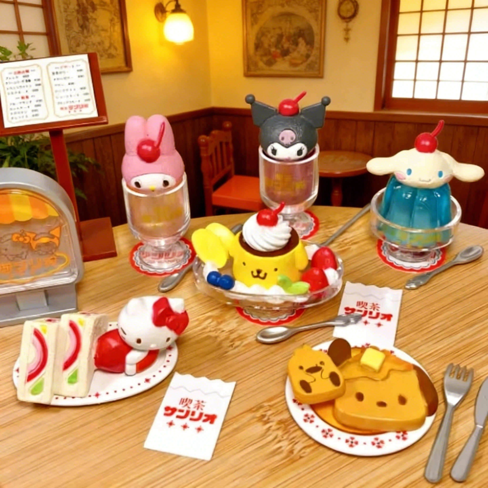 Retro Coffee Store Series Blin - Good Coffee Tea บทวิจารณ์และราคา