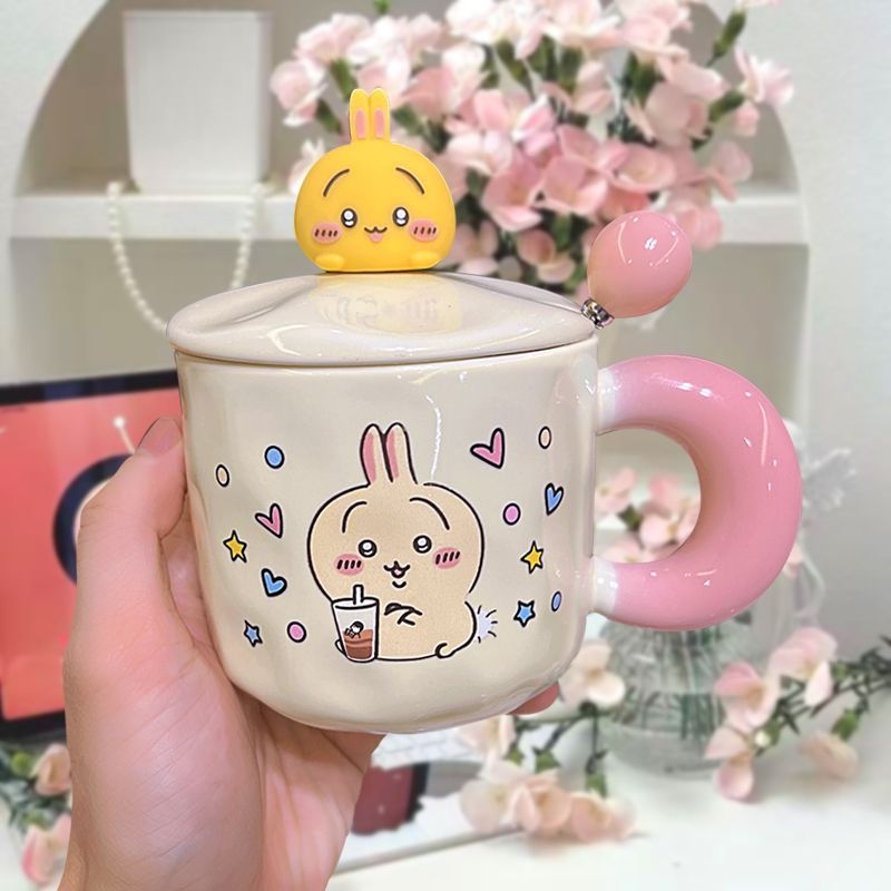 Chiikawa Hachiware Ceramic Mug - Good Coffee Tea บทวิจารณ์และราคา