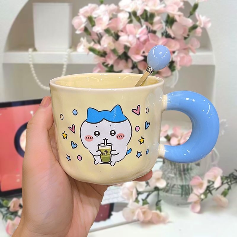 Chiikawa Hachiware Ceramic Mug - Good Coffee Tea บทวิจารณ์และราคา