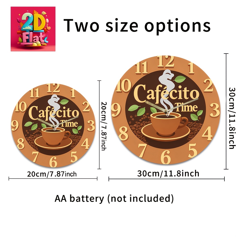 2D Flat Design, 8-Inch Cafecit - Coffee Bean & Tea Menu บทวิจารณ์และราคา