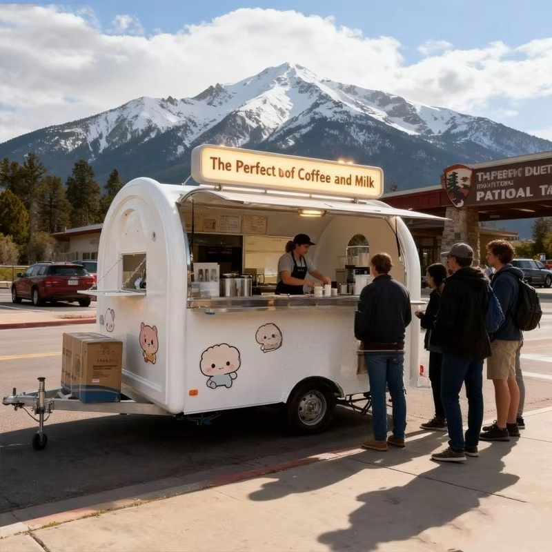 Custom Unique Top End Fancy Co - Coffee Tea Kiosk บทวิจารณ์และราคา