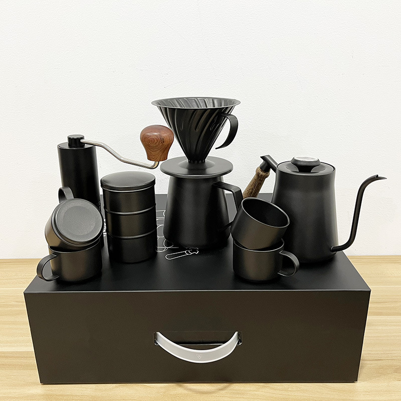 HIGHWIN Portable Coffee Set 7P - Coffee Bean & Tea Menu บทวิจารณ์และราคา