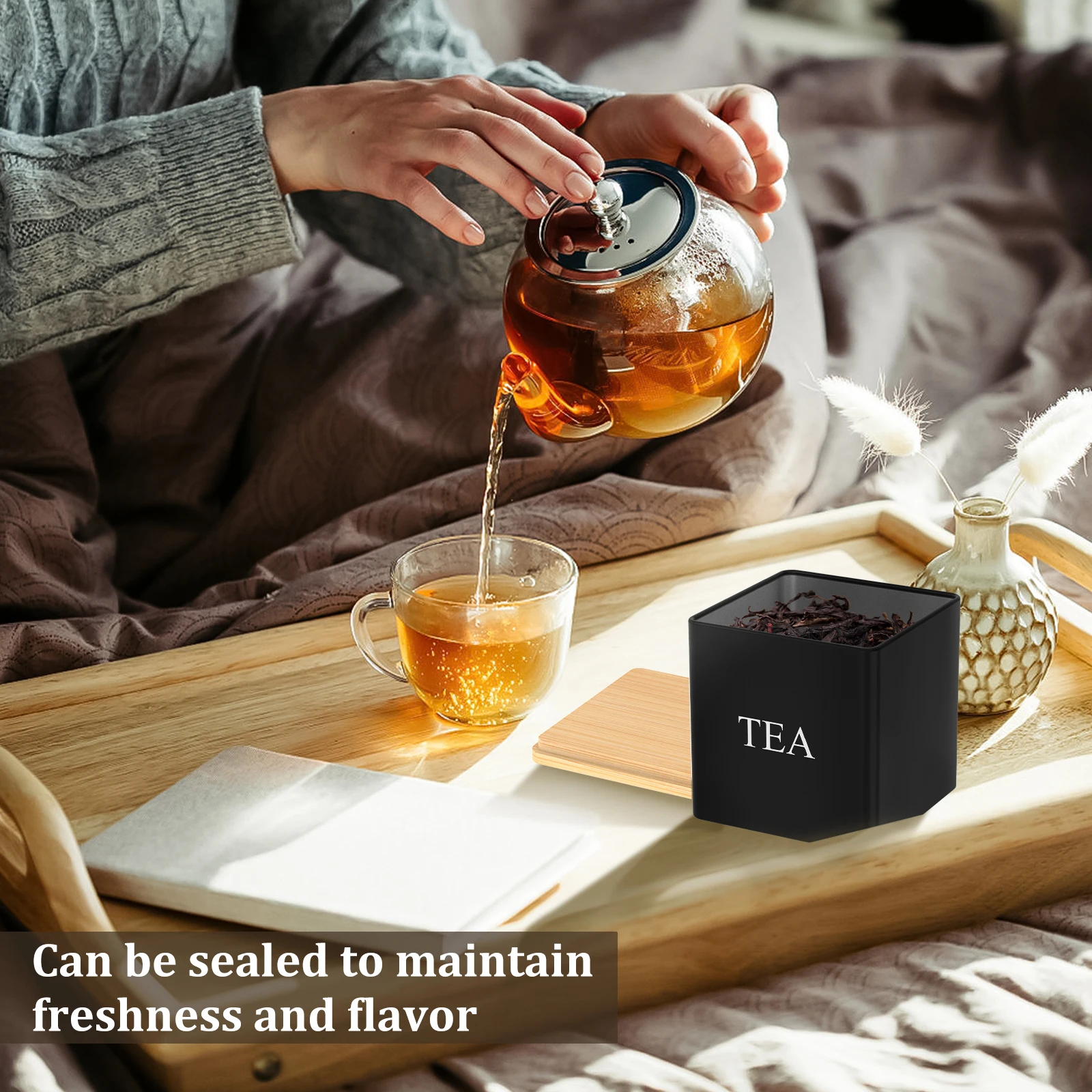 3Pcs Set 500ml Tea Sugar Coffe - Coffee Tea Sugar Canister Set บทวิจารณ์และราคา