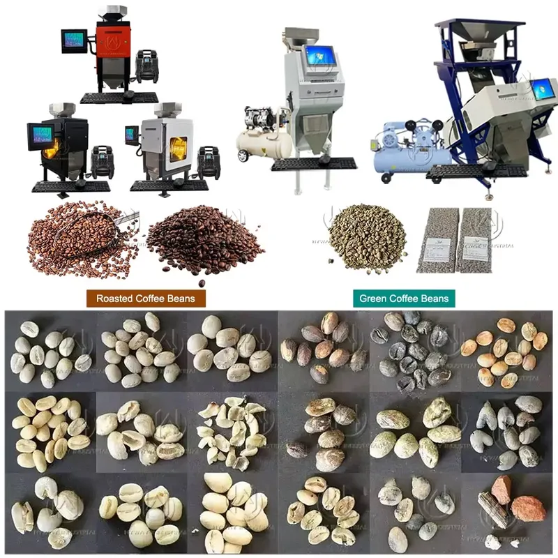HCS100 Mini 50-100kg/h Coffee  - Coffee Bean & Tea Menu บทวิจารณ์และราคา