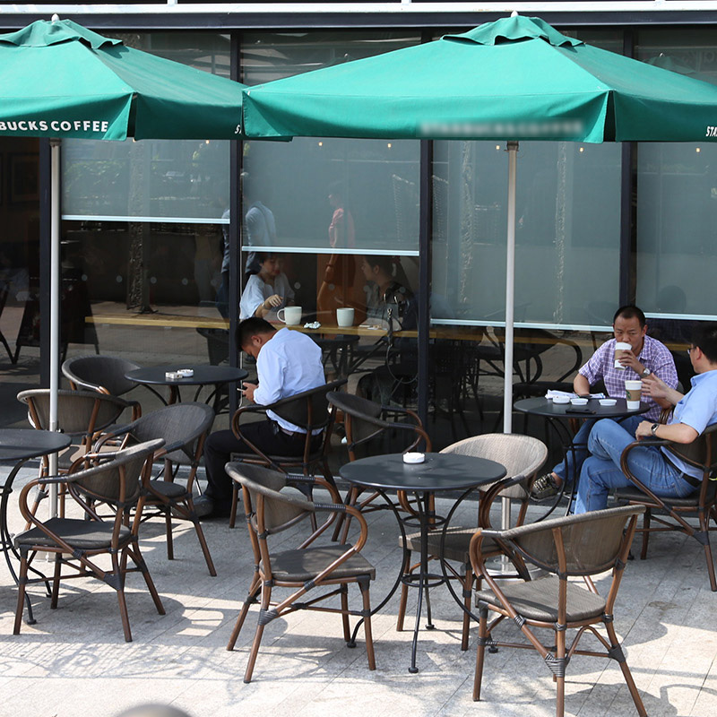 Outdoor garden rattan courtyar - Coffee Tea For Garden บทวิจารณ์และราคา