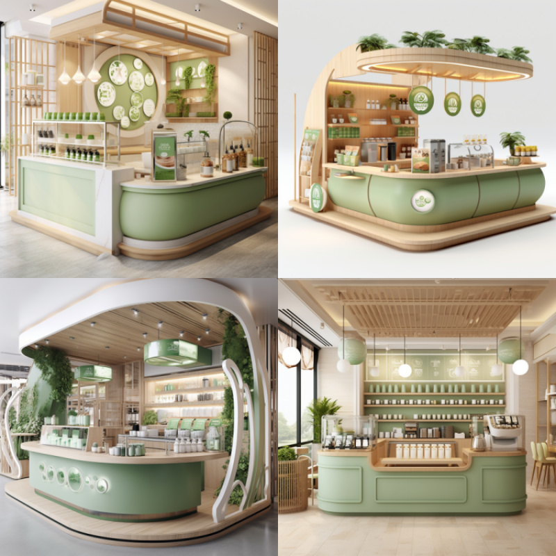 custom.Custom Commercial Furni - Coffee Tea Kiosk บทวิจารณ์และราคา