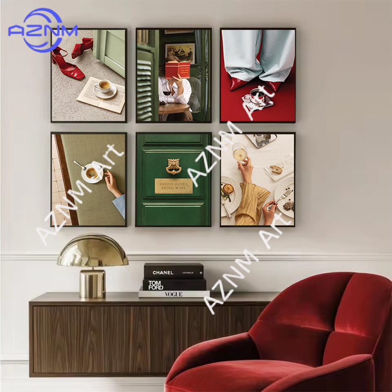 Fashion Women Afternoon Tea Co - Coffee Tea Poster บทวิจารณ์และราคา