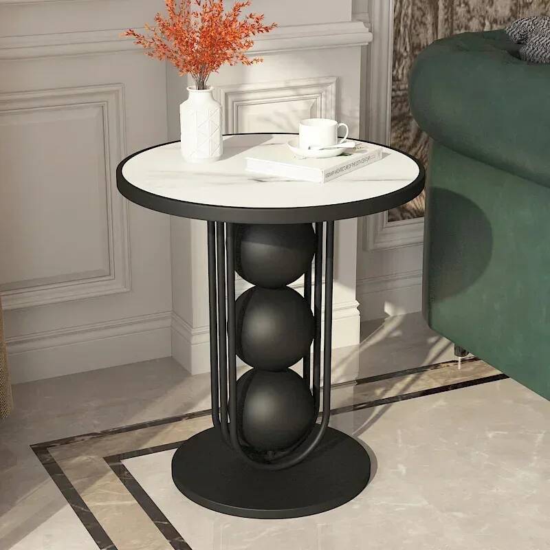 Tea Round Coffee Table Marble  - Coffee Tea For Garden บทวิจารณ์และราคา