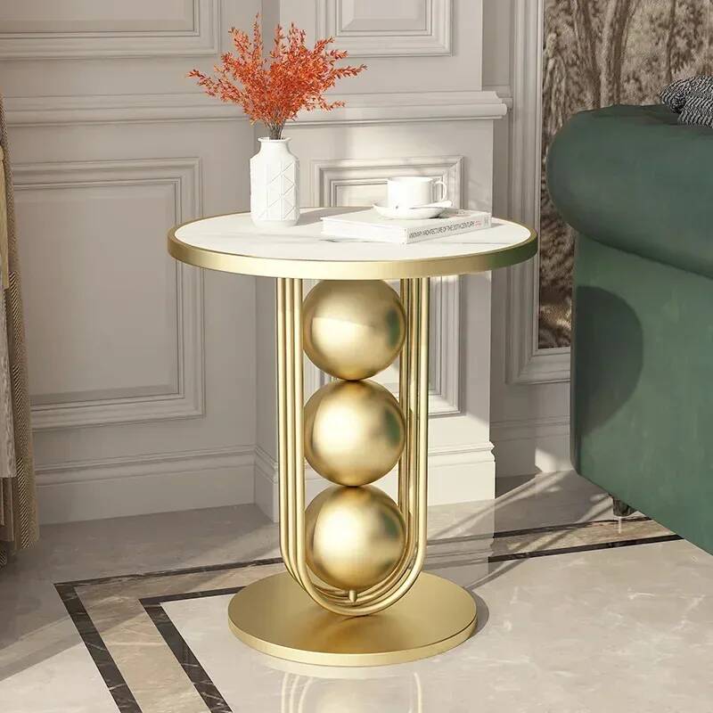 Tea Round Coffee Table Marble  - Coffee Tea For Garden บทวิจารณ์และราคา