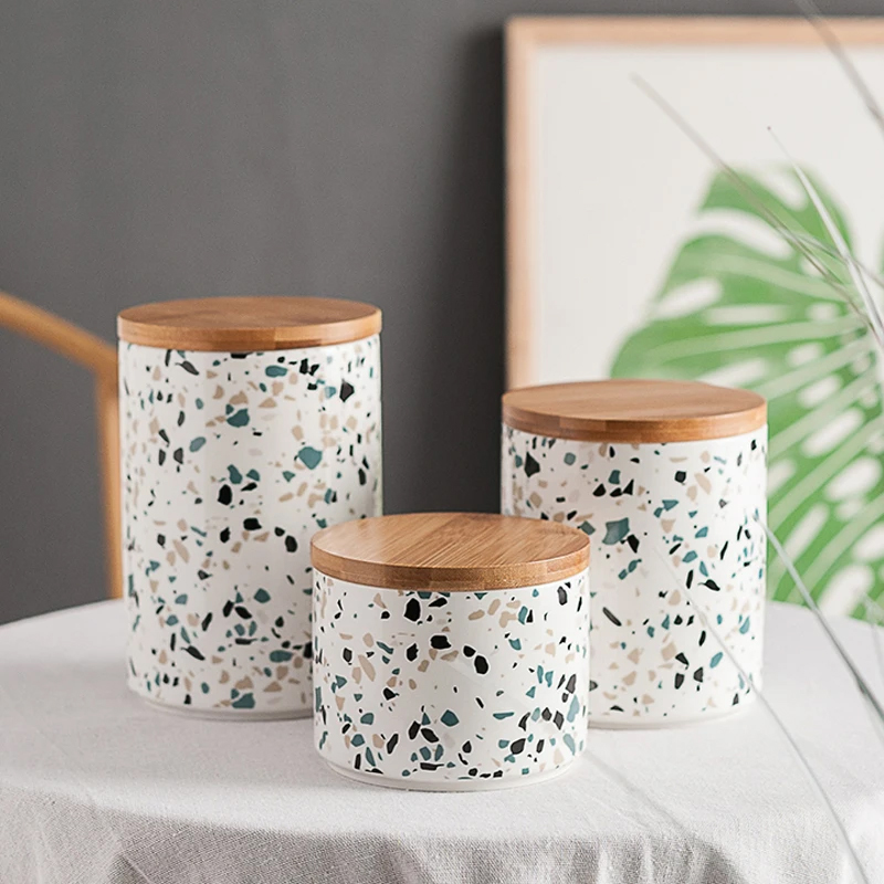 Household Storage Supplies Ter - Coffee Tea Sugar Canister Set บทวิจารณ์และราคา