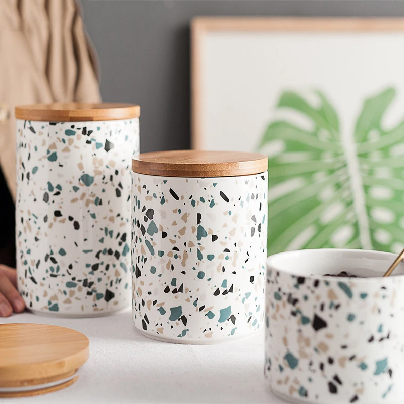 Household Storage Supplies Ter - Coffee Tea Sugar Canister Set บทวิจารณ์และราคา