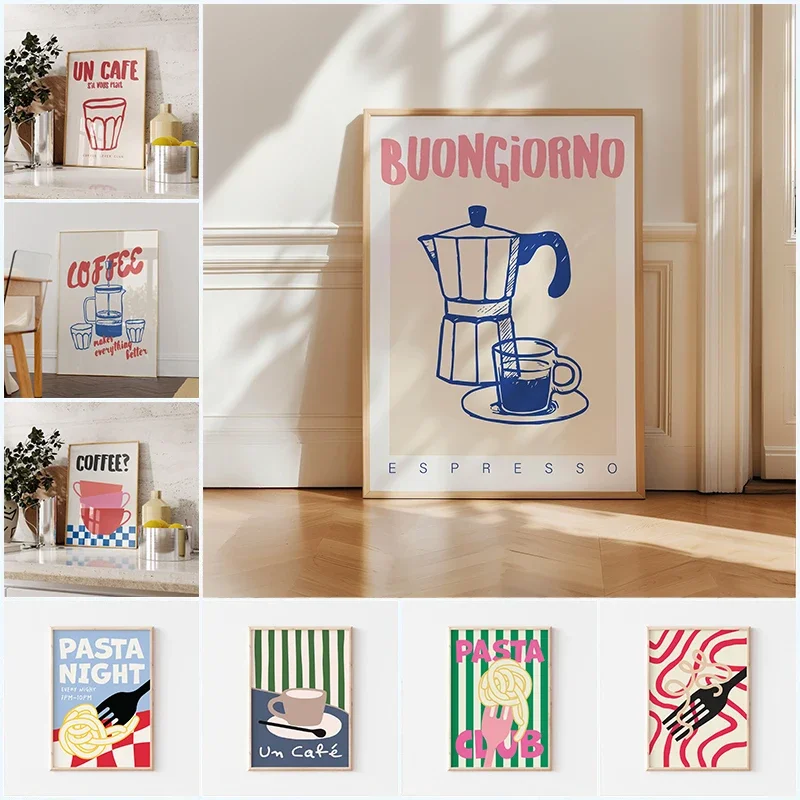 1 Piece Frameless Modern Fashi - Coffee Tea Poster บทวิจารณ์และราคา