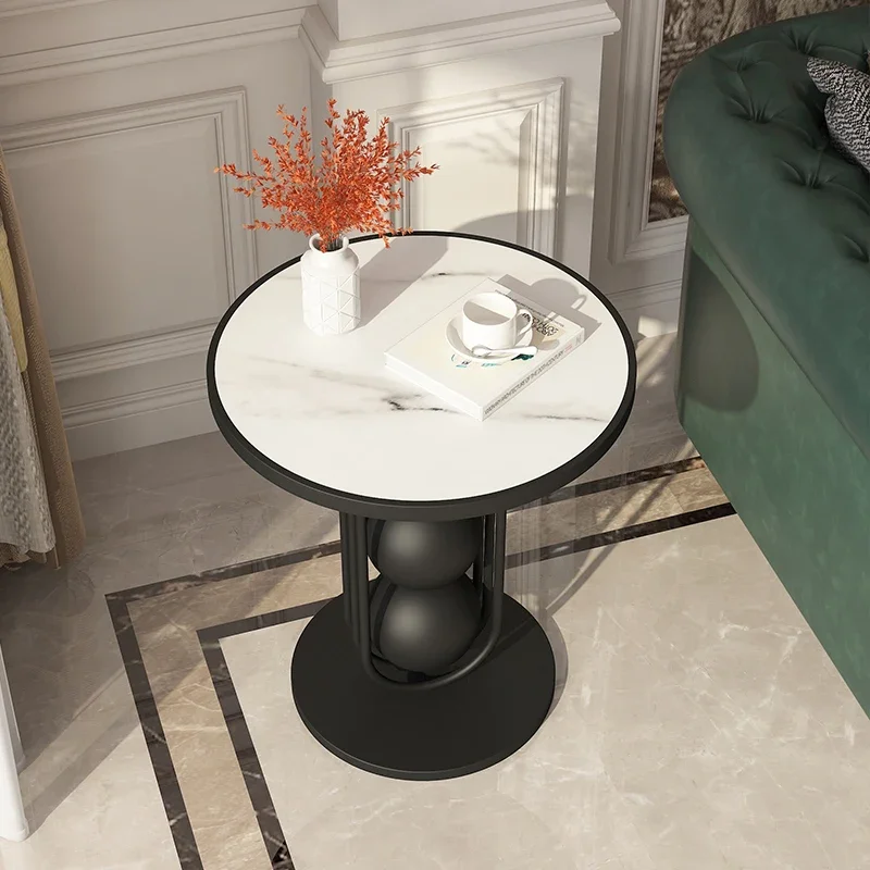Tea Round Coffee Table Marble  - Coffee Tea For Garden บทวิจารณ์และราคา
