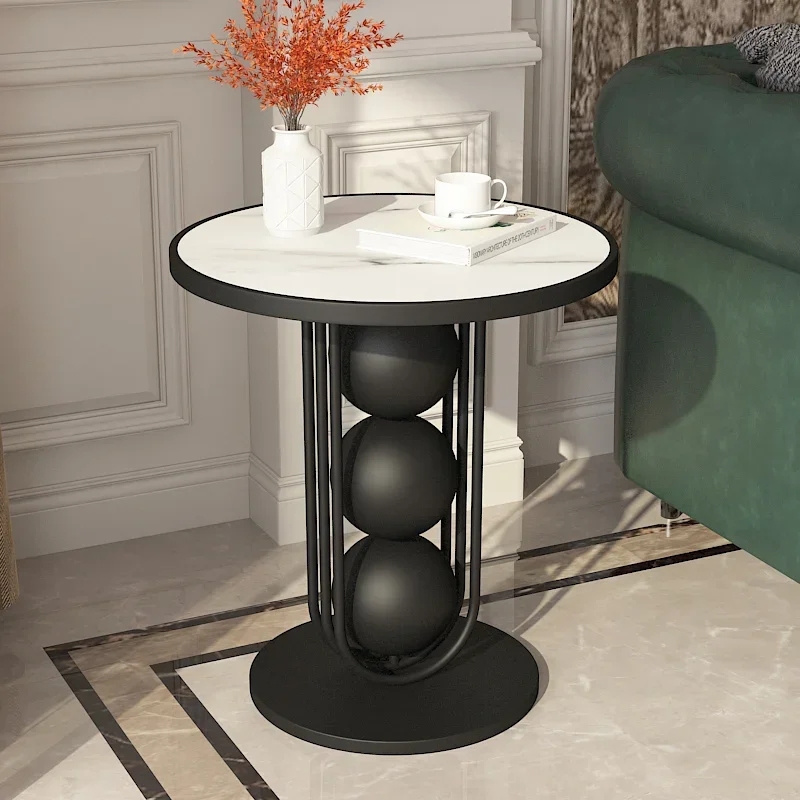 Tea Round Coffee Table Marble  - Coffee Tea For Garden บทวิจารณ์และราคา