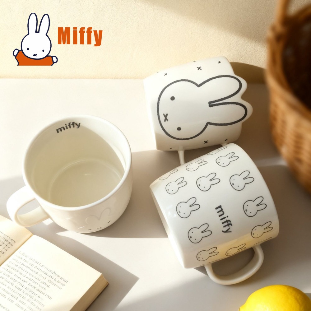 Kawaii Miffy Ceramic Mug Cute  - Coffee Tea Good Morning บทวิจารณ์และราคา