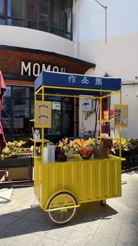 Street Mobile Coffee Bubble Te - Coffee Tea Kiosk บทวิจารณ์และราคา