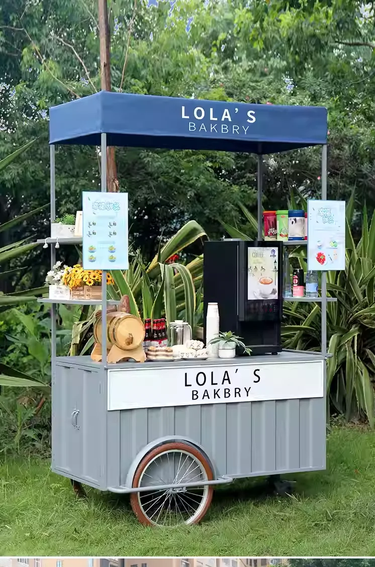 Street Mobile Coffee Bubble Te - Coffee Tea Kiosk บทวิจารณ์และราคา