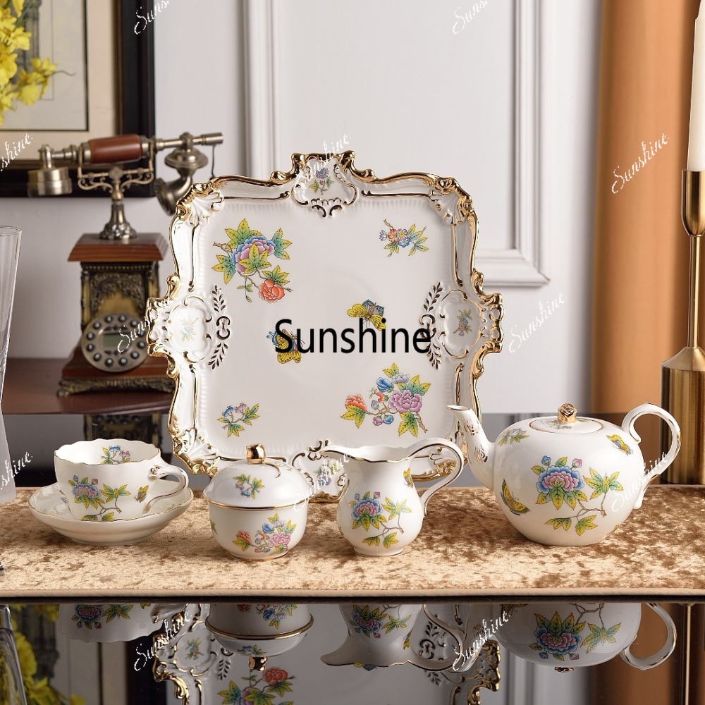 Hungarian Floral Garden Aftern - Coffee Tea For Garden บทวิจารณ์และราคา