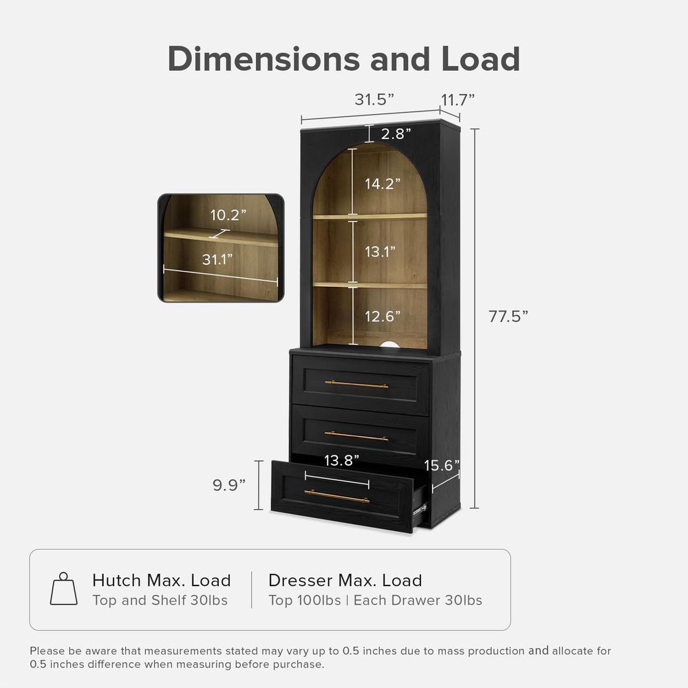Storage Cabinet with Hutch, Si - Coffee & Tea Difabis บทวิจารณ์และราคา