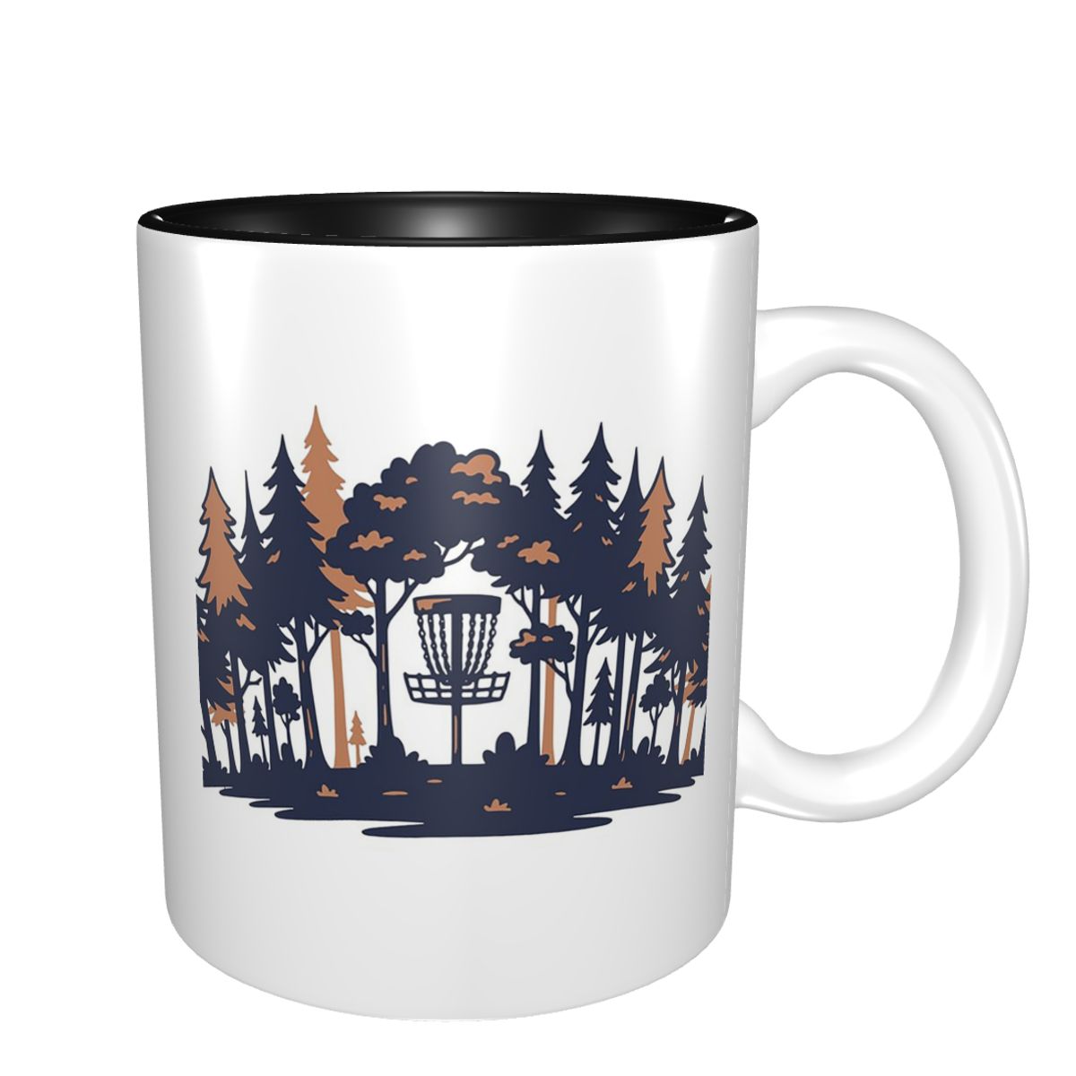 Disc Golf Scene Forest Basket  - Coffee Tea Gift Basket บทวิจารณ์และราคา