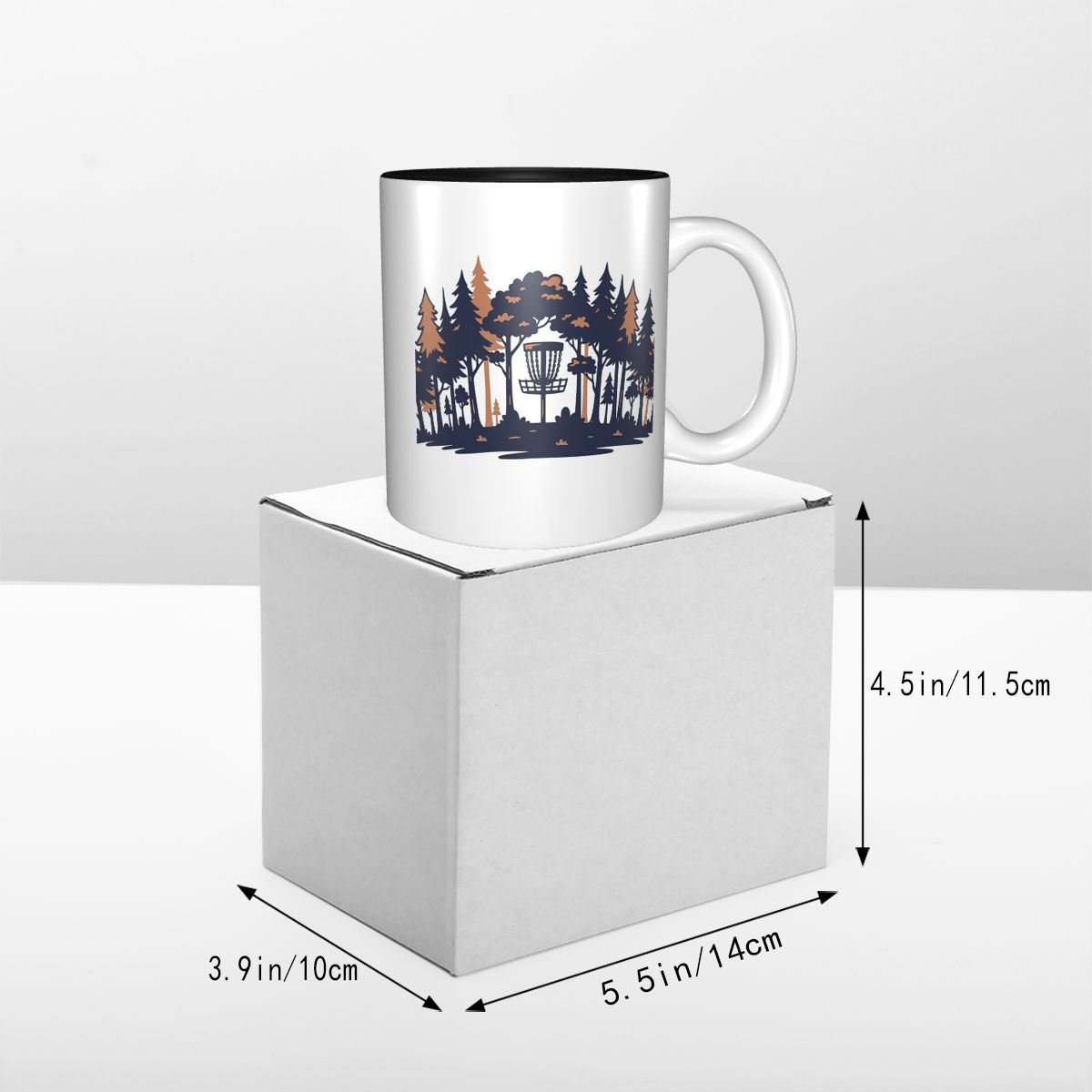 Disc Golf Scene Forest Basket  - Coffee Tea Gift Basket บทวิจารณ์และราคา